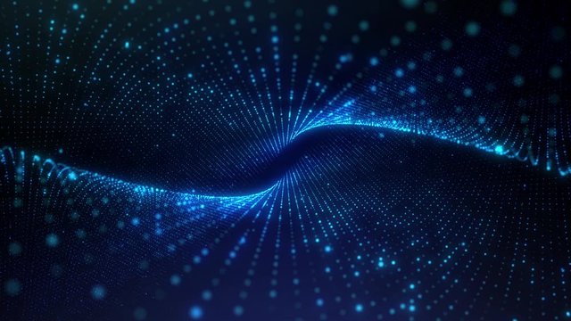 abstract beautiful technology particle grid background head up display and User Interface element