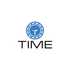 Time logo design concept template.