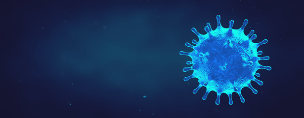 Coronavirus Covid-19 virus - Microbiology And Virology Concept image