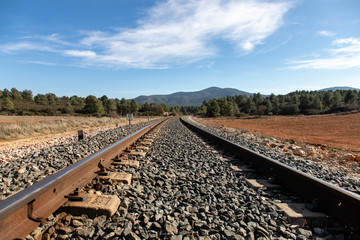railway in the countryside