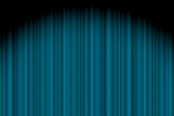 illustration of blue curtain background.