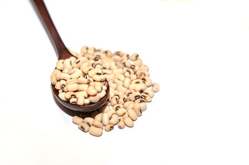 Soya Bean, Red Bean,Green Bean isolated White Background