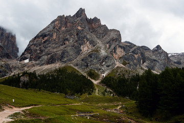 Fototapeta na wymiar Dolomites, Marmolada mountain