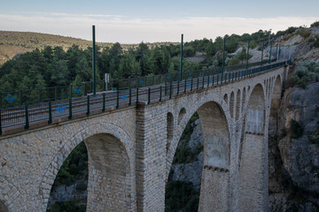 Varda railway bridge in Karaisalı town of Adana, Turkey