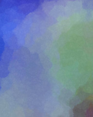 Watercolor painted background. Abstract Illustration wallpaper. Brush stroked painting. 2D Illustration.