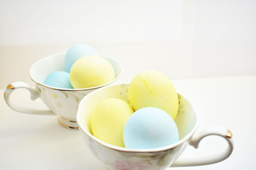 colorful easter eggs