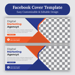 Corporate and Business Facebook Cover Template Design, Web Banner Template, Facebook Banner, Corporate Facebook timeline cover design