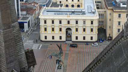 government building and Bolívar Manizales square