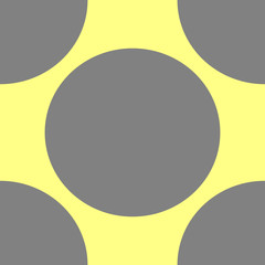 Polka yellow dots