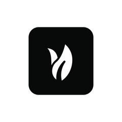 Go green Icon Template Logo Design Emblem Isolated Illustration logotype outline solid Background White 
