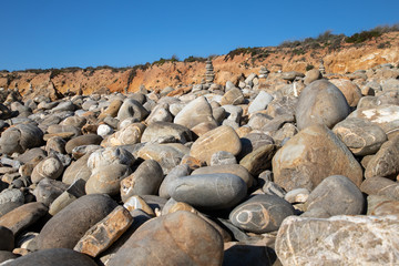rocks on the beach