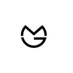 Letter MG vector icons logo