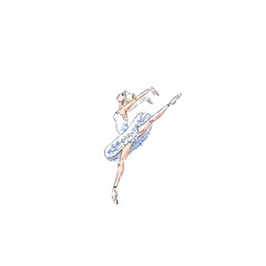 Lady dancing for 12 Days of Christmas Charms