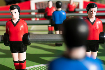 giocatori di table football