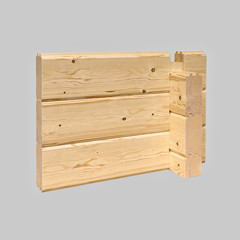 Manufacture of wooden structures and products