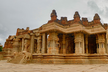 Obraz premium Ruins and temples of Hampi