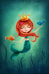 Mermaid princess © Elena Schweitzer