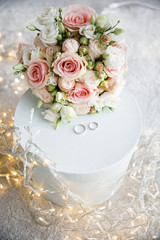 Beautiful wedding attributes and ceremony