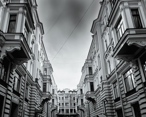 old town in Saint Petersburg