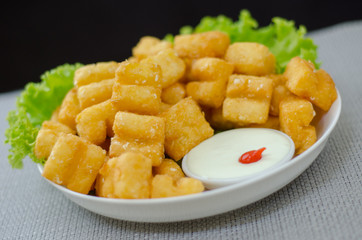 fried manioc