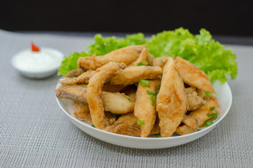 fried tilapia fillet