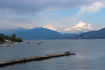 Italie - Lac Majeur - Verbania - Petit port