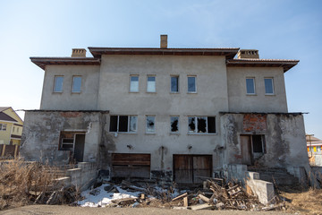 old abandoned house