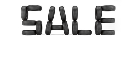 Automobile tire. Wheels for the car. Tires for cars. 