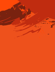 Obraz premium Abstract color painting background. Ink pattern illustration. Contemporary and modern texture. Creative and artistic wallpaper. Artistic wall with brushed shapes design. Urban Grunge.