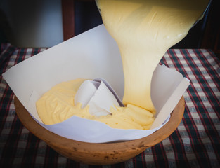 Portuguese Sponge Cake. Pão de Ló de Margaride is a very traditional cake normally consumed during Easter and Christmas