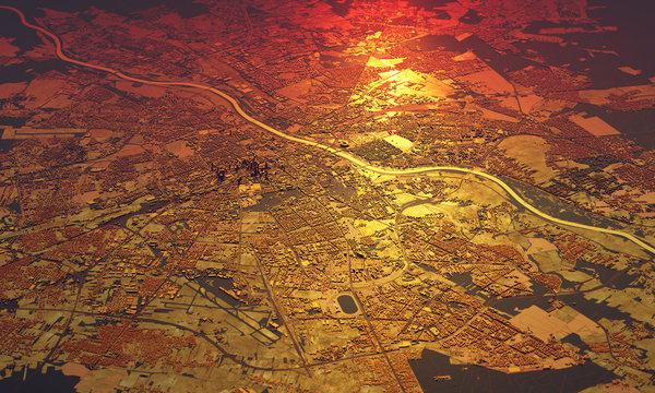 WARSAW CITY MAP 