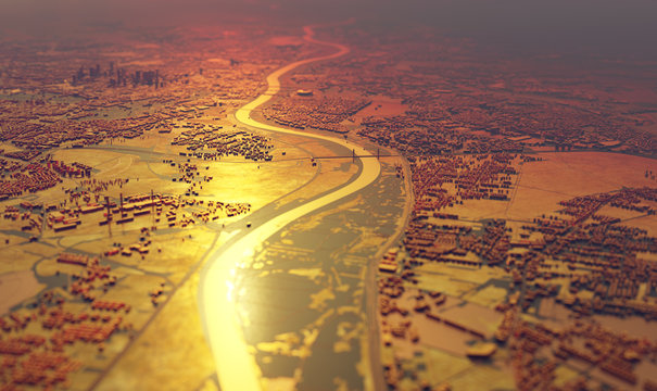 WARSAW CITY MAP 