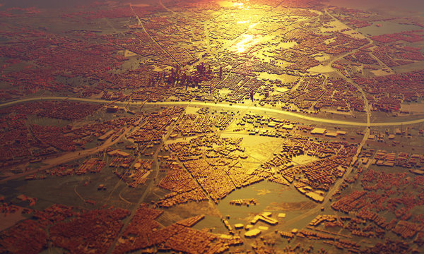 WARSAW CITY MAP 