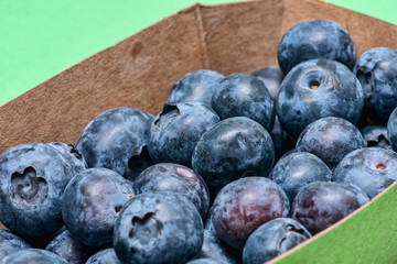 Blaubeeren, frisch, gesund, gesammelt, Beerenfrucht, Frucht, blau, saftig, süss