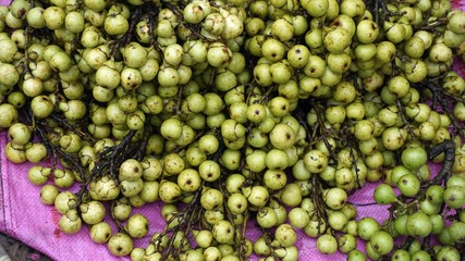 street market scene in hanoi
