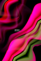 Liquid gradients abstract background, color wave pattern poster design for Wallpaper, Banner, Background, Card, Book Illustration, landing page