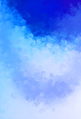 Brushed Painted Abstract Background. Brush stroked painting. Strokes of paint. 2D Illustration.