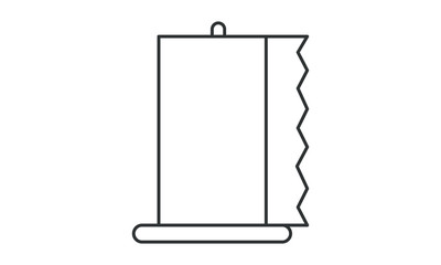 Towel, bath, fabric, hand, napkin, toilet, cloth, soft, cleaner, bathroom free vector icon