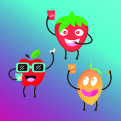 Fruit Characters 