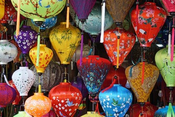 Obraz premium colorful lantern in hoi an