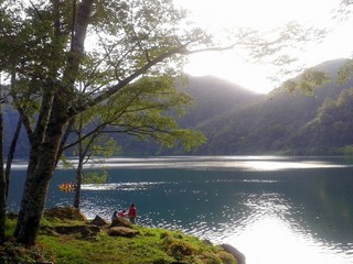 Peaceful morning at Lake Holon in T'boli, South Cotabato.