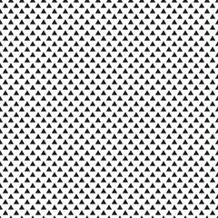 black white seamless pattern with triangle - 337421275