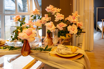 wedding table setting