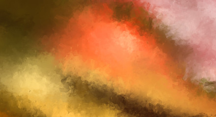 Brushed Painted Abstract Background. Brush stroked painting. Strokes of paint. 2D Illustration.