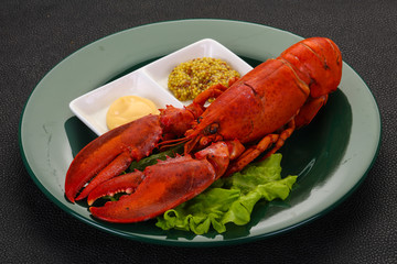 Luxury Lobster with sauce