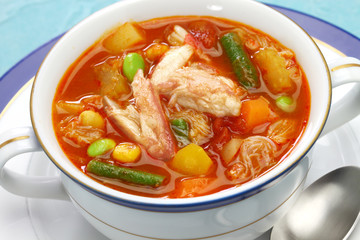 maryland crab soup, american cuisine