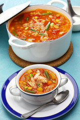 maryland crab soup, american cuisine