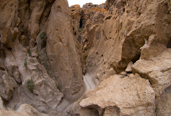 camping rocks camp fire rock formation desert