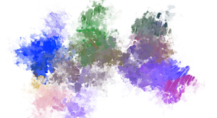 Brushed Painted Abstract Background. Brush stroked painting. Strokes of paint. 2D Illustration.