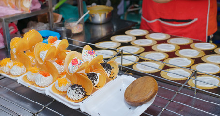 Street night market in Thailand